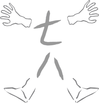 七手八脚 - qī shǒu bā jiǎo