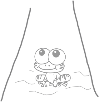 井底之蛙 - jǐng dǐ zhī wā