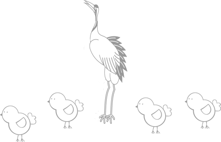 鹤立鸡群 - hè lì jī qún