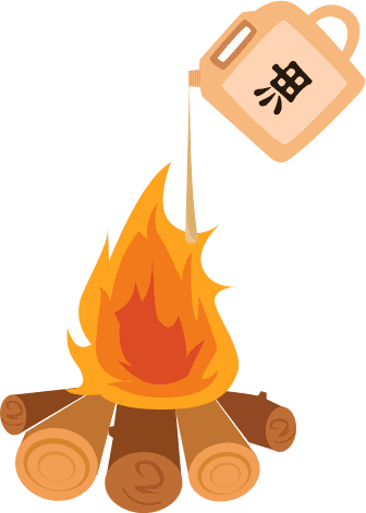 火上浇油 - huǒ shàng jiāo yóu