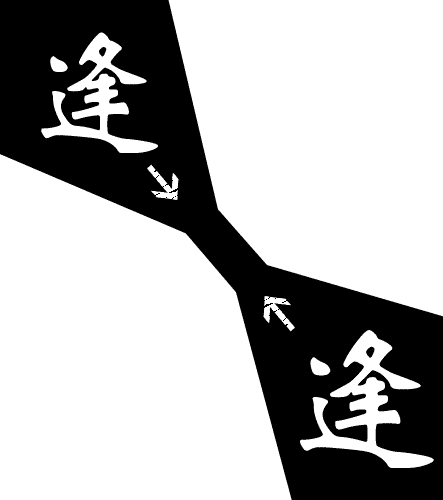 狭路相逢 - xiá lù xiāng féng