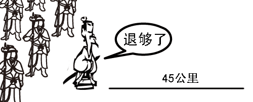 退避三舍 - tuì bì sān shě