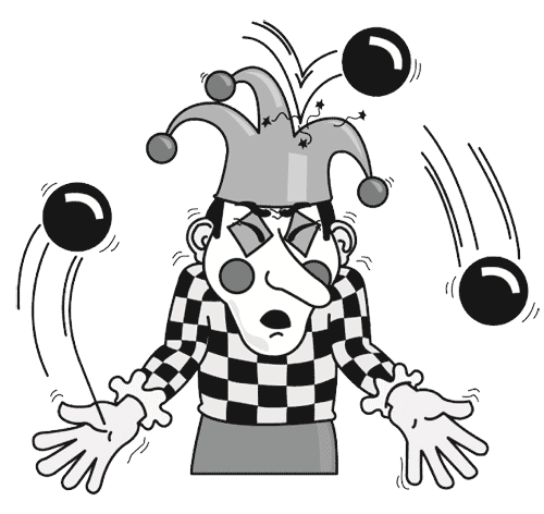 丑态百出 - chǒu tài bǎi chū