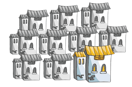 十室九空 - shí shì jiǔ kōng