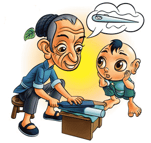 铁杵成针 - tiě chǔ chéng zhēn