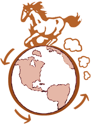 马不停蹄 - mǎ bù tíng tí