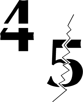 四分五裂 - sì fēn wǔ liè