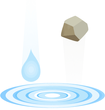 水落石出 - shuǐ luò shí chū