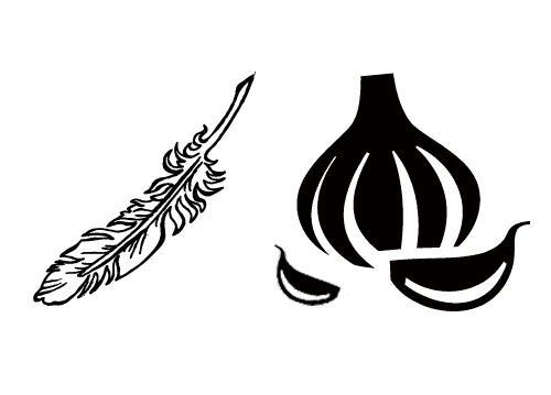 鸡毛蒜皮 - jī máo suàn pí