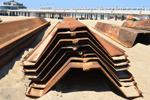 板桩 - bǎn zhuāng