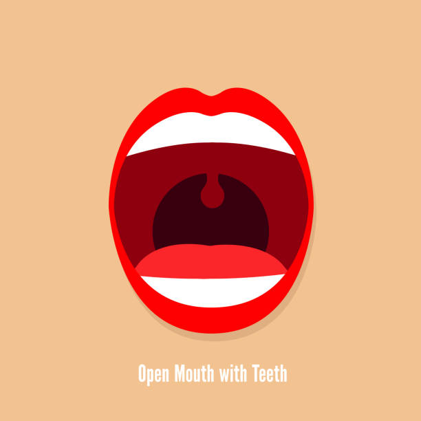 张口 - zhāng kǒu