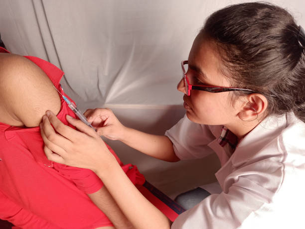 接种 - jiē zhǒng